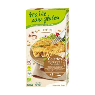 Ma vie sans Gluten Bio Galettes à poêler à la Forestière, sans gluten
