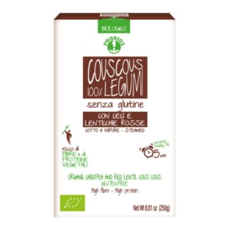 Probios Couscous de pois chiches et lentilles rouges bio