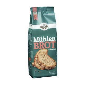 Bauckhof Mélange pour pain "moulin", 7 graines, sans gluten bio