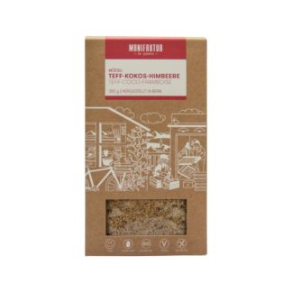 Manifaktur Muesli teff-coco-framboise, sans gluten
