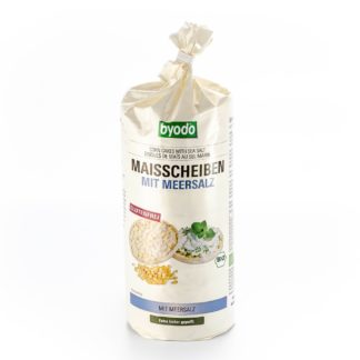 byodo Maïs en tranches au sel marin, sans gluten, UE Bio, Italie