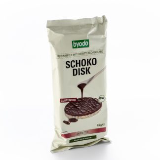 byodo Galettes de riz au chocolat noir, sans gluten, UE Bio, Allemagne