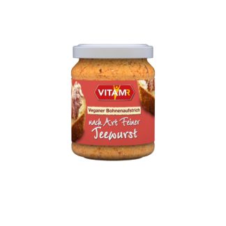 Vitam Pâte à tartiner végan, comme une saucisse au porc, UE bio 6x120g