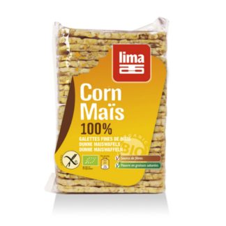 Lima Galettes fines de maïs, UE bio 6 x140gr