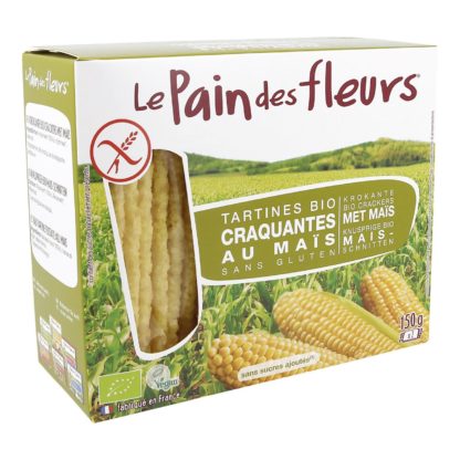 Le Pain des Fleurs Pain croustillant au maïs,