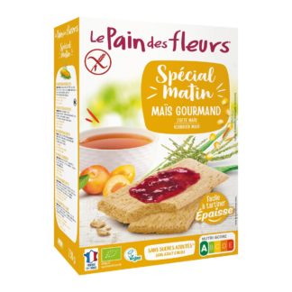 Le Pain des Fleurs Pain croustillant spécial matin au maïs