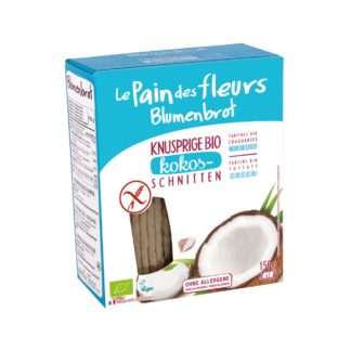 Le Pain des Fleurs Tartines craquantes à la noix de coco