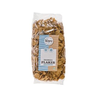 Werz Flakes de millet de sauvage (brun), sans gluten