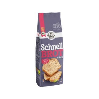 Bauck Mühle Pain rapide aux 5 grains, sans gluten