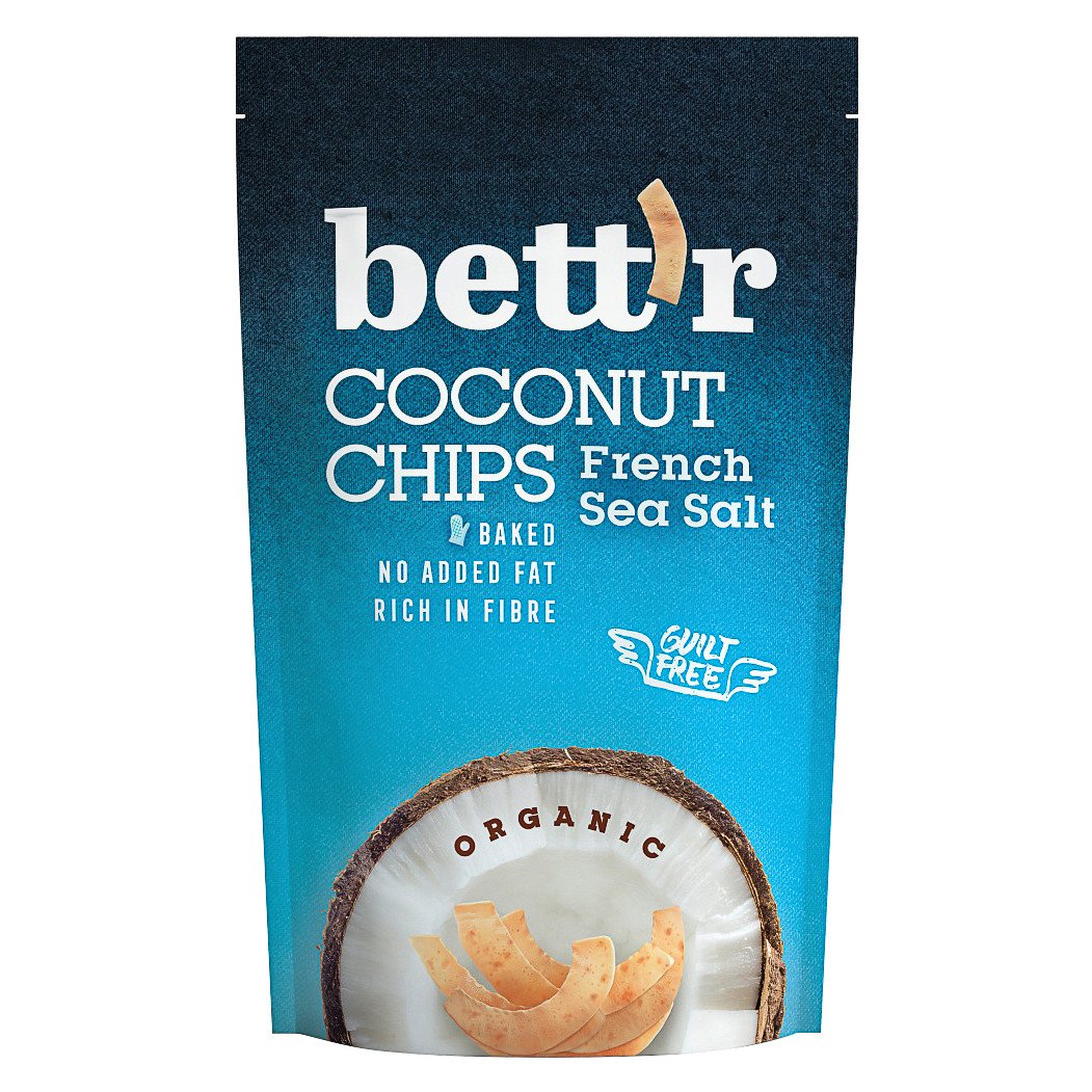 Bett'r Coconut Chips Sel de mer de France
