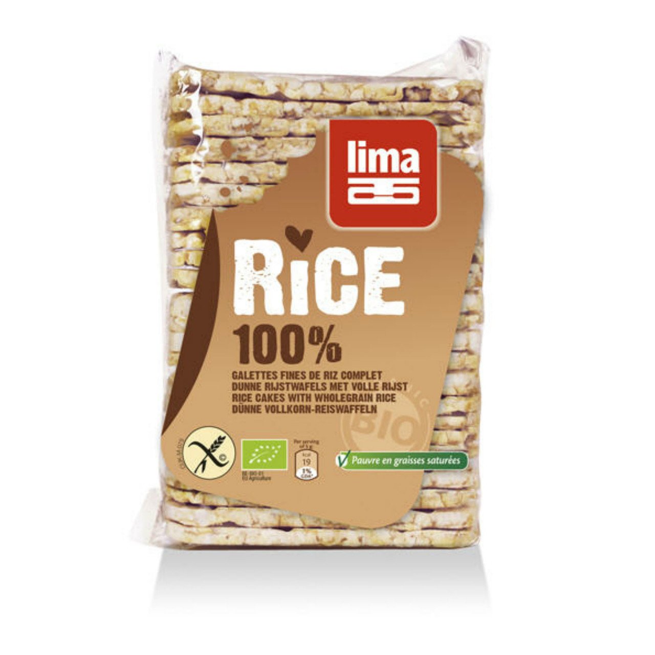 Lima Galettes fines de riz complet
