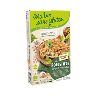 Ma vie sans Gluten Galettes à poêler à la Forestière, sans gluten