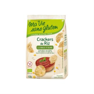 Ma vie sans Gluten Crackers de riz à l'huile d'olive