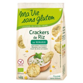 Ma vie sans Gluten Crackers de riz au romarin