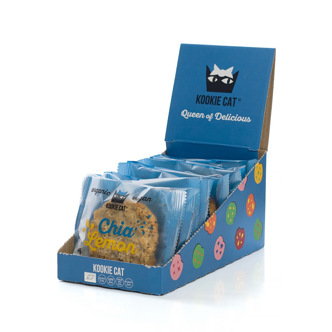 Kookie Cat Chia Lemon Cookie