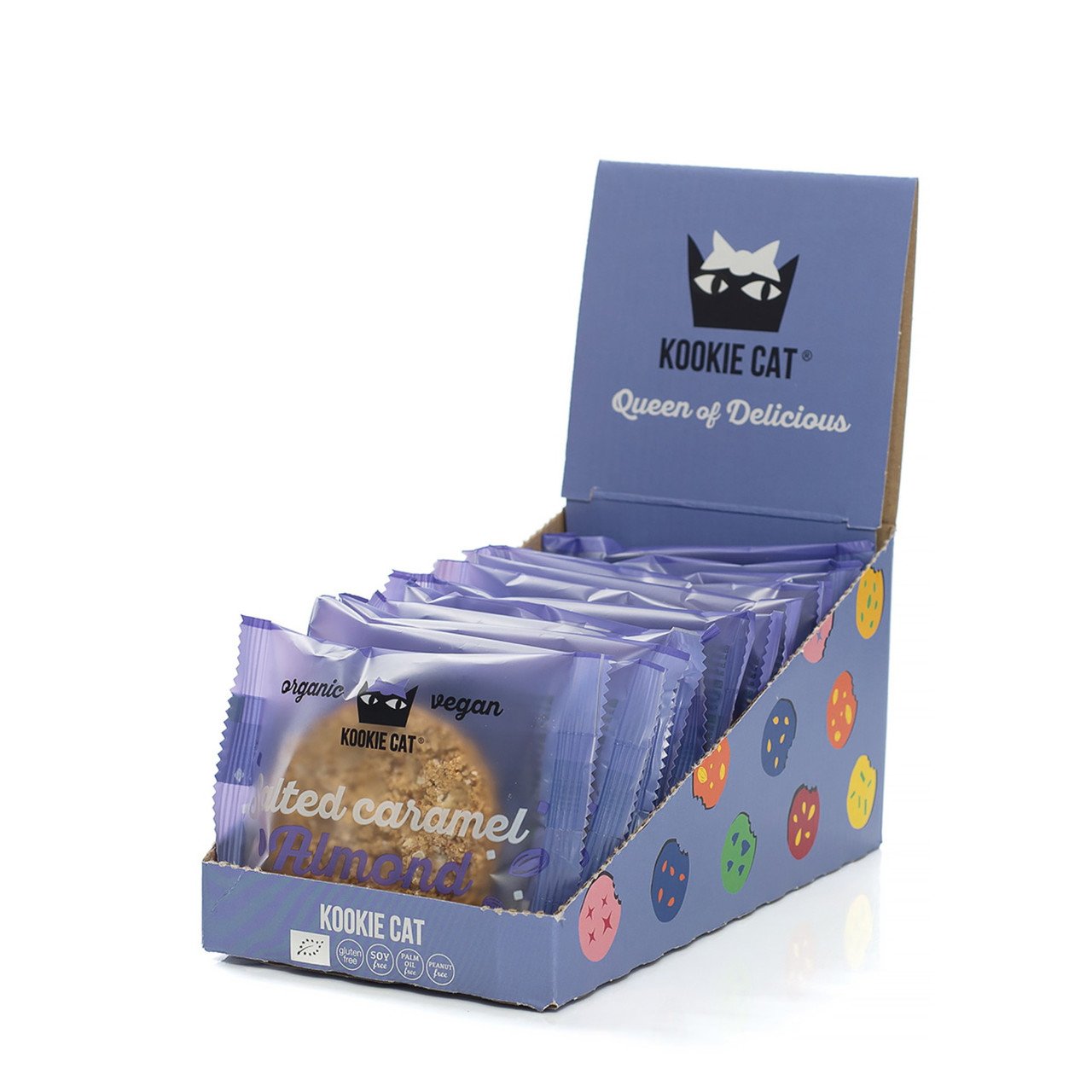 Kookie Cat Cookie aux amandes et au caramel salée