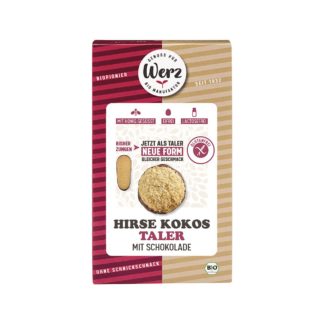 Werz Palets de millet et de noix de coco sans gluten