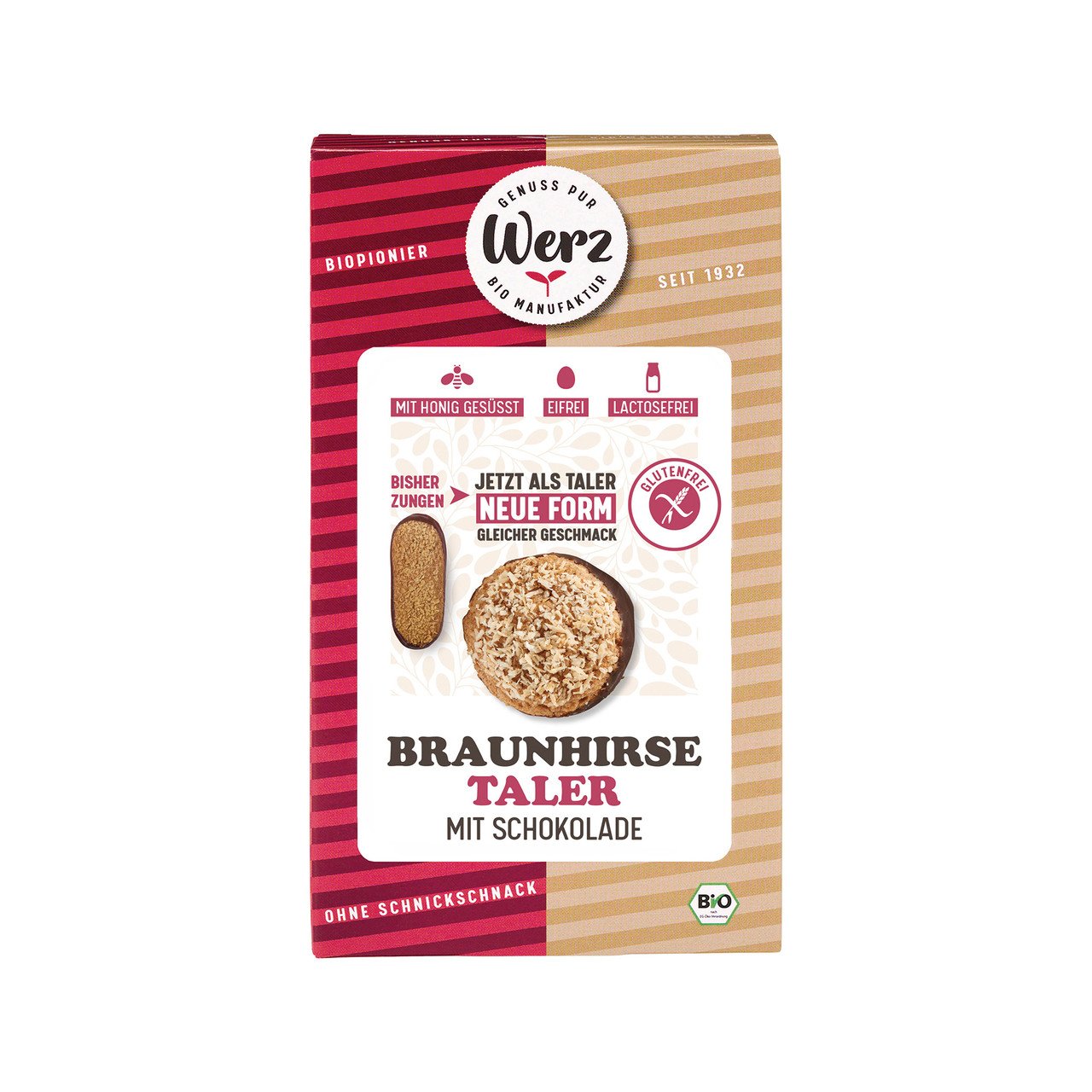 Werz Palets de millet brun sans gluten
