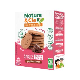Nature et Cie Biscuits pépites de chocolat sans gluten