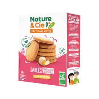 Nature et Cie Sablés pur beurre sans gluten