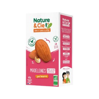 Nature et Cie Madeleines pur beurre sans gluten