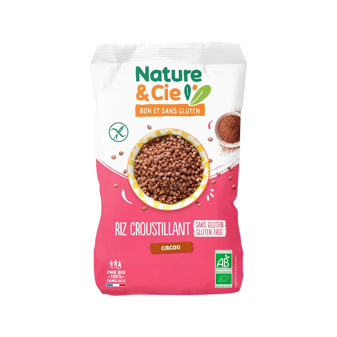 Nature et Cie Riz croustillant chocolat sans gluten