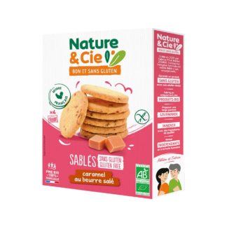 Nature et Cie Sablés caramel au beurre salé sans gluten