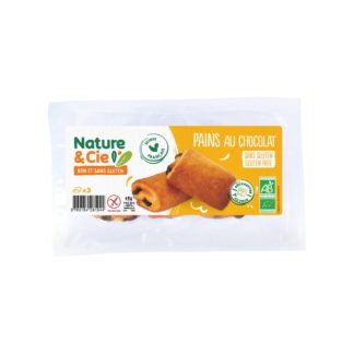 Nature et Cie Pains au chocolat 3 pcs sans gluten