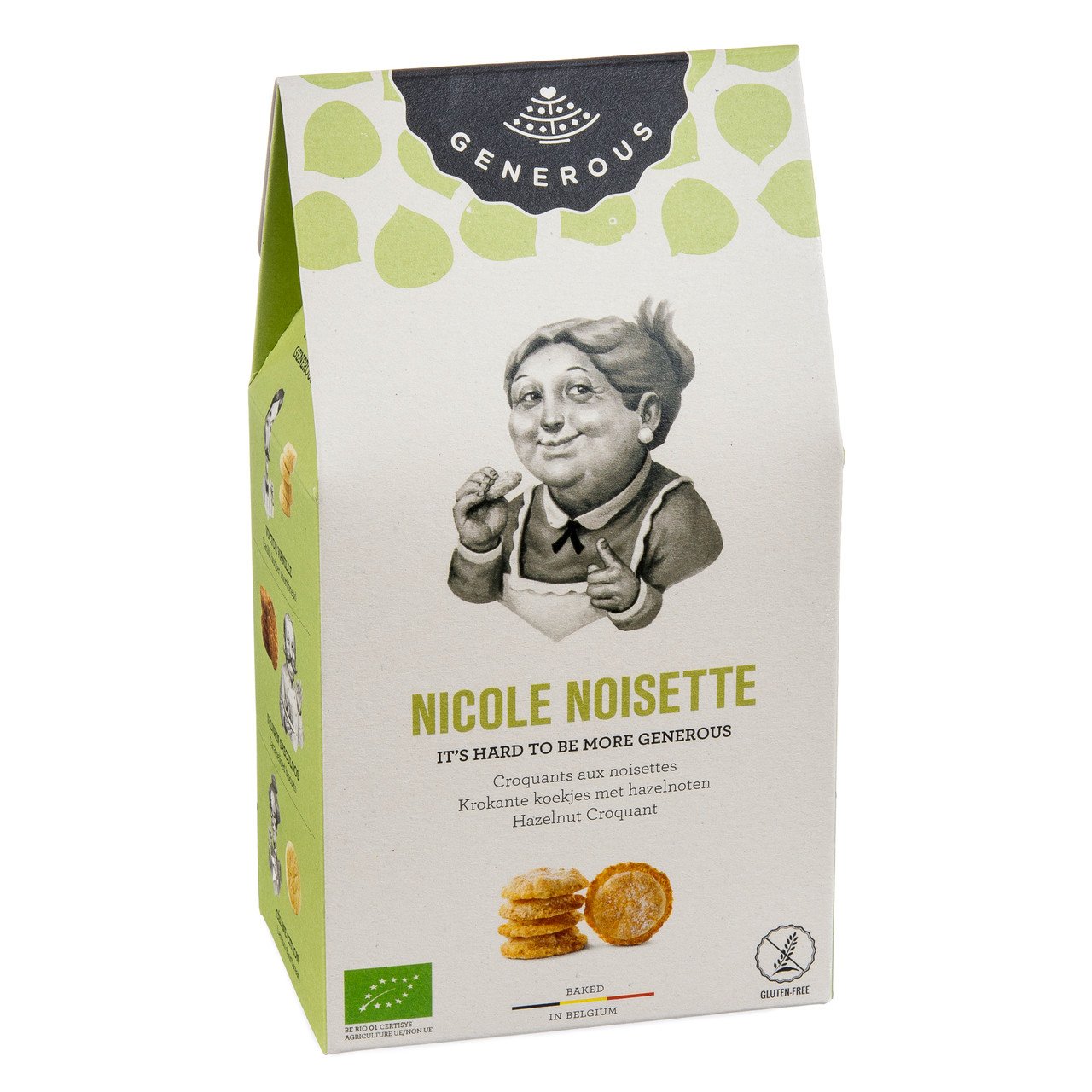 Generous "Nicole Noisette" biscuit