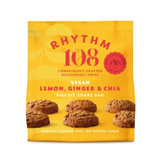 Rhythm 108 Lemon Ginger Chia Biscuit