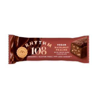 Rhythm 108 Hazelnut Praline Dark Chocolate Bar