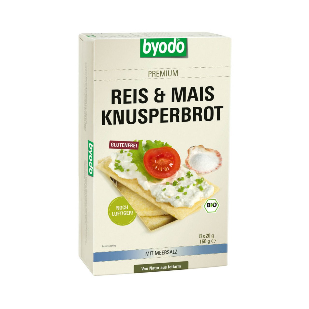 byodo Pain croustillant riz et maïs, sans gluten