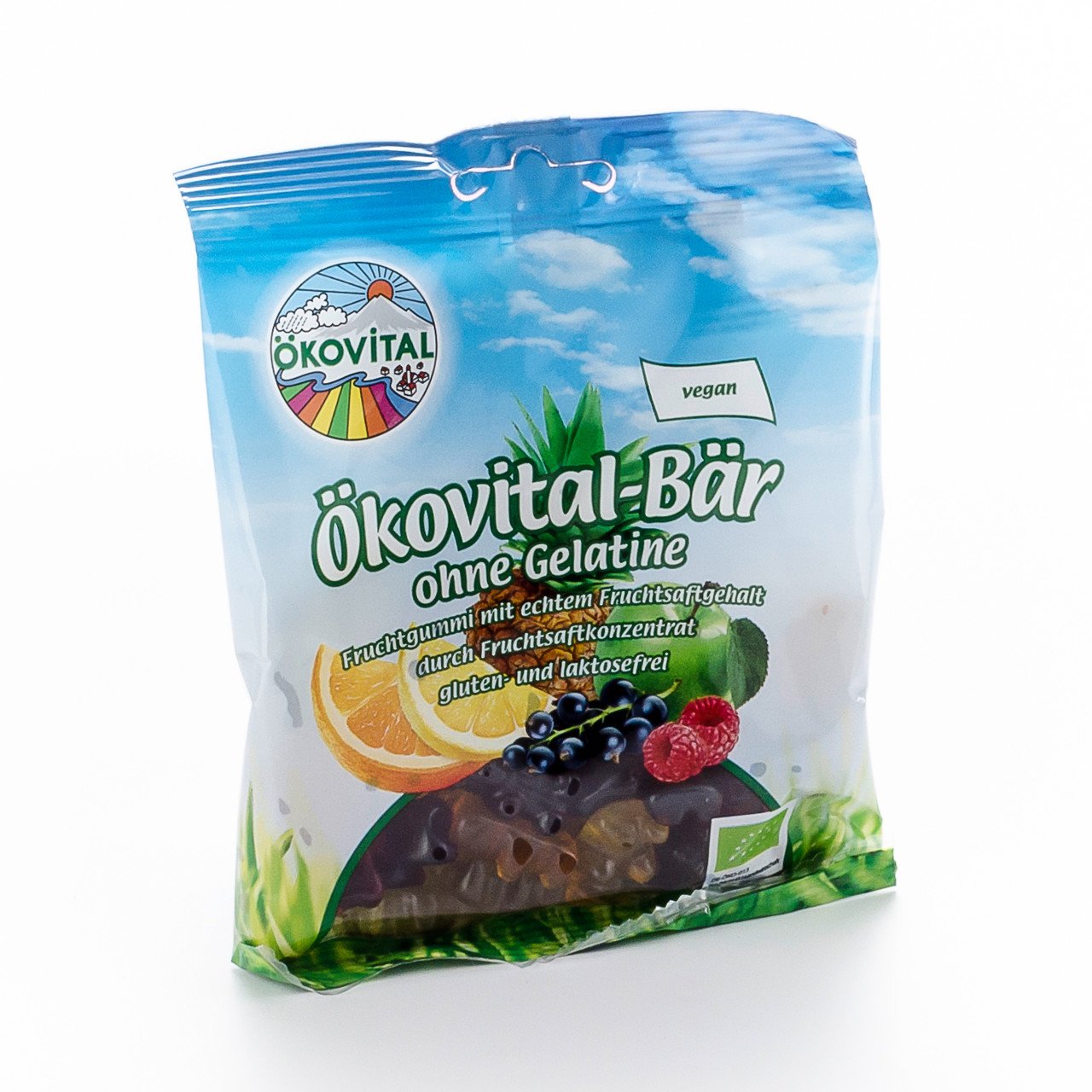 Ökovital Ourson Ökovital-Gomme fruitée sans gélatine
