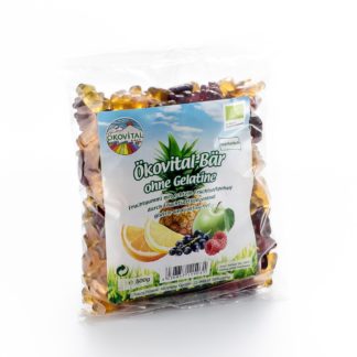 Ökovital Ourson Ökovital-Gomme fruitée sans gélatine