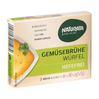 Naturata Cubes de soupe avec légumes sans levure
