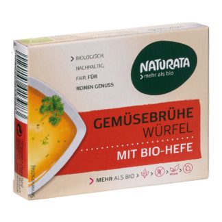 Naturata Cubes de soupe avec légumes et levure bio