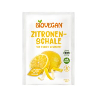 Biovegan Zeste de citron râpé, lyophilisé