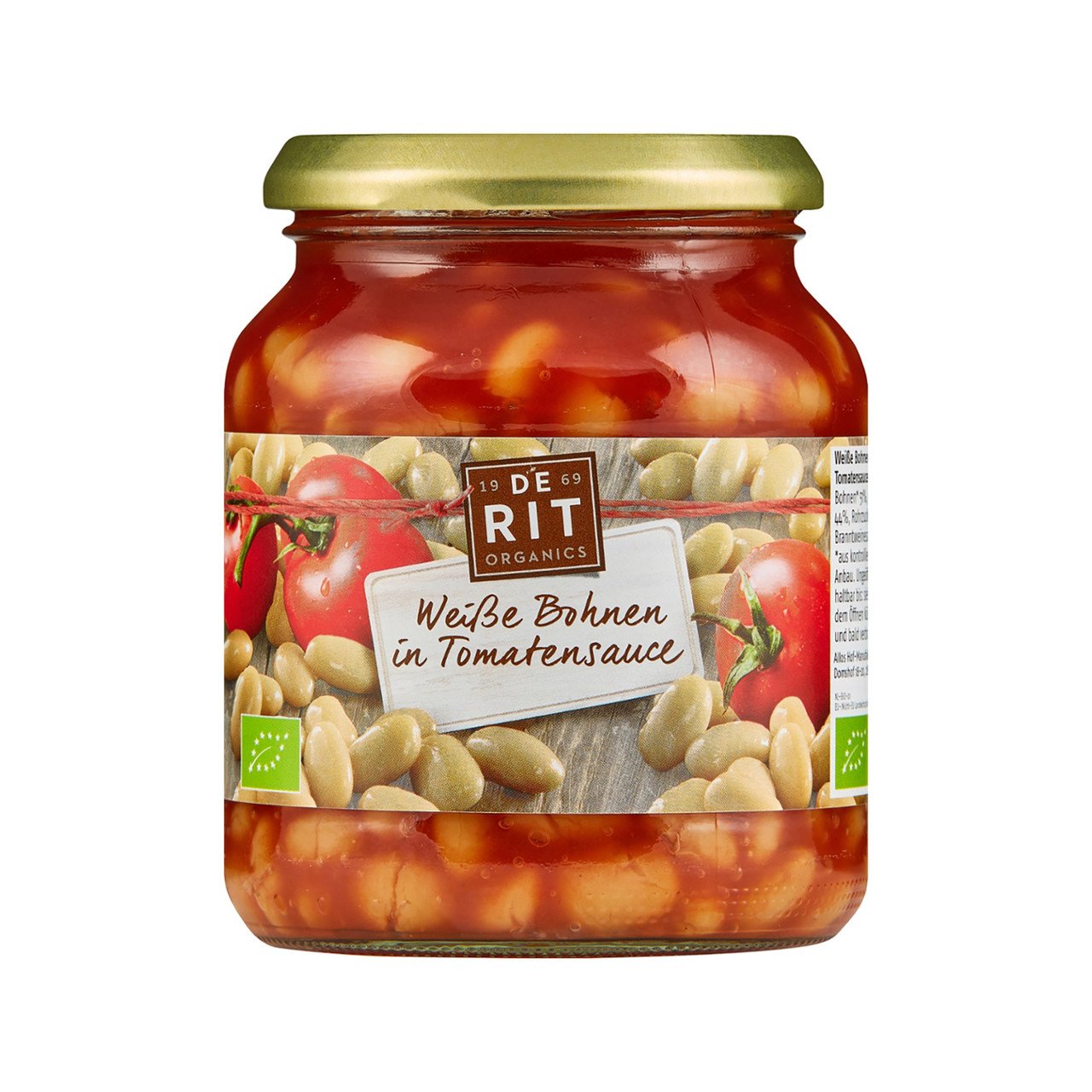 De Rit Haricots blancs avec sauce tomates