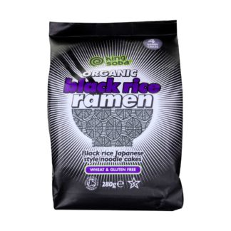 King Soba Nouilles ramen au riz noir