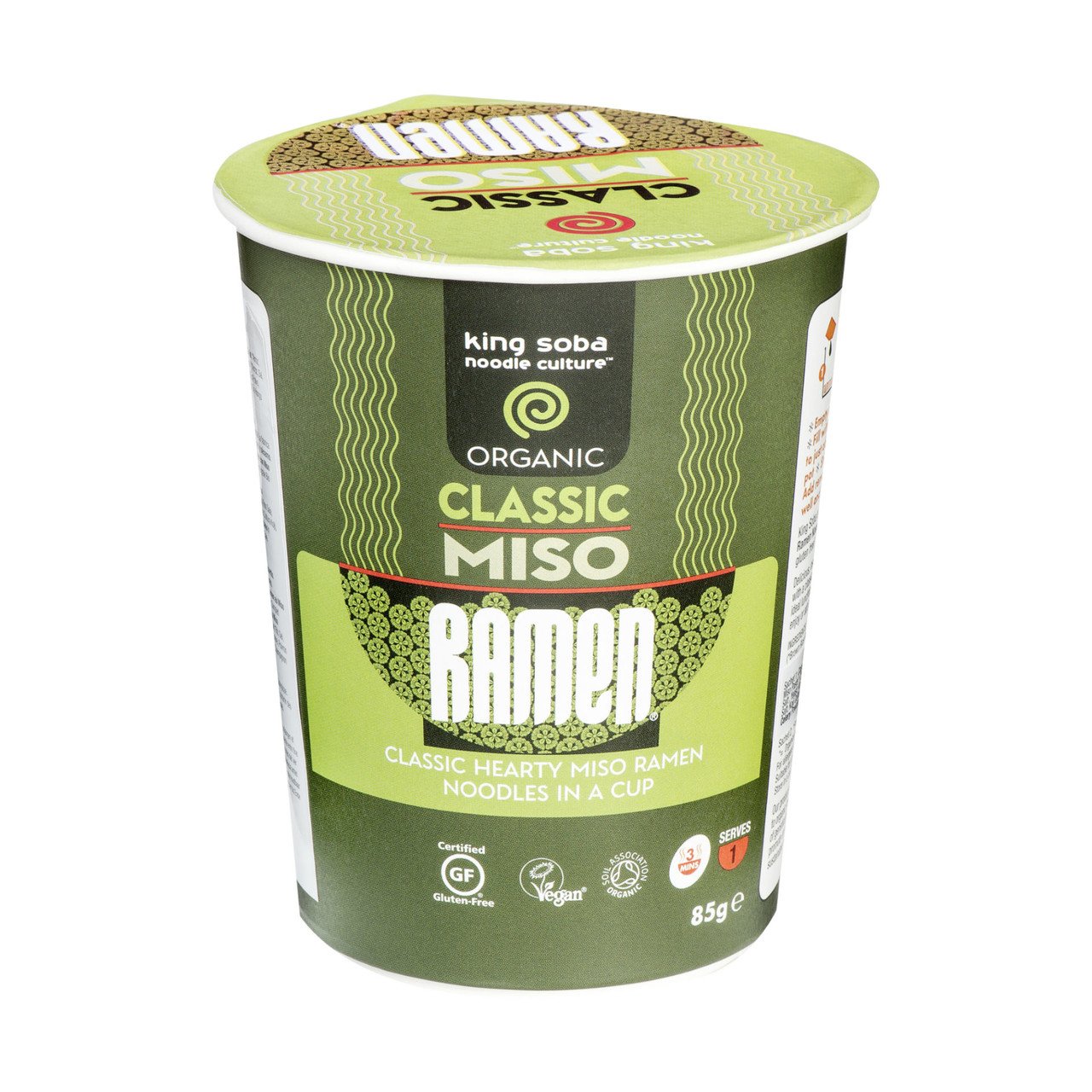 King Soba Coupe Ramen miso classique