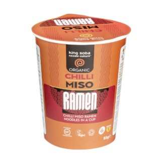 King Soba Coupe Ramen miso au piment rouge