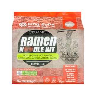 King Soba Ramen Noodle Kit Riz complet