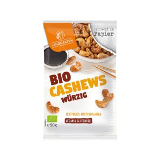 Landgarten Noix de cajou épicées à la sauce Tamari
