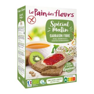 Le Pain des Fleurs Pain croustillant spécial matin au Sarrasin