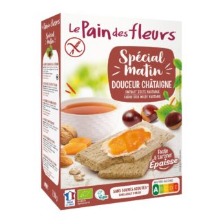 Le Pain des Fleurs Pain croustillant spécial matin á la Châtaigne
