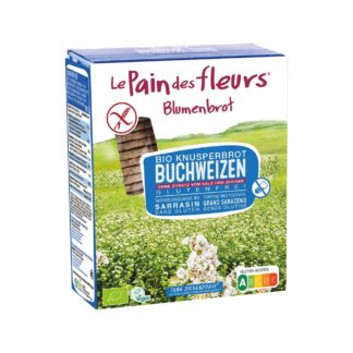 Le Pain des Fleurs Tartines craquantes au sarrasin, sans sucre
