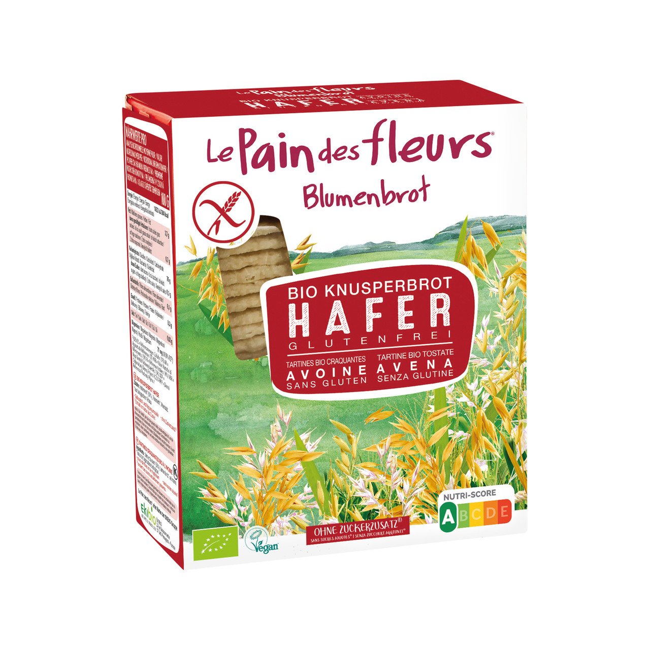 Le Pain des Fleurs Tartines craquantes à l'avoine