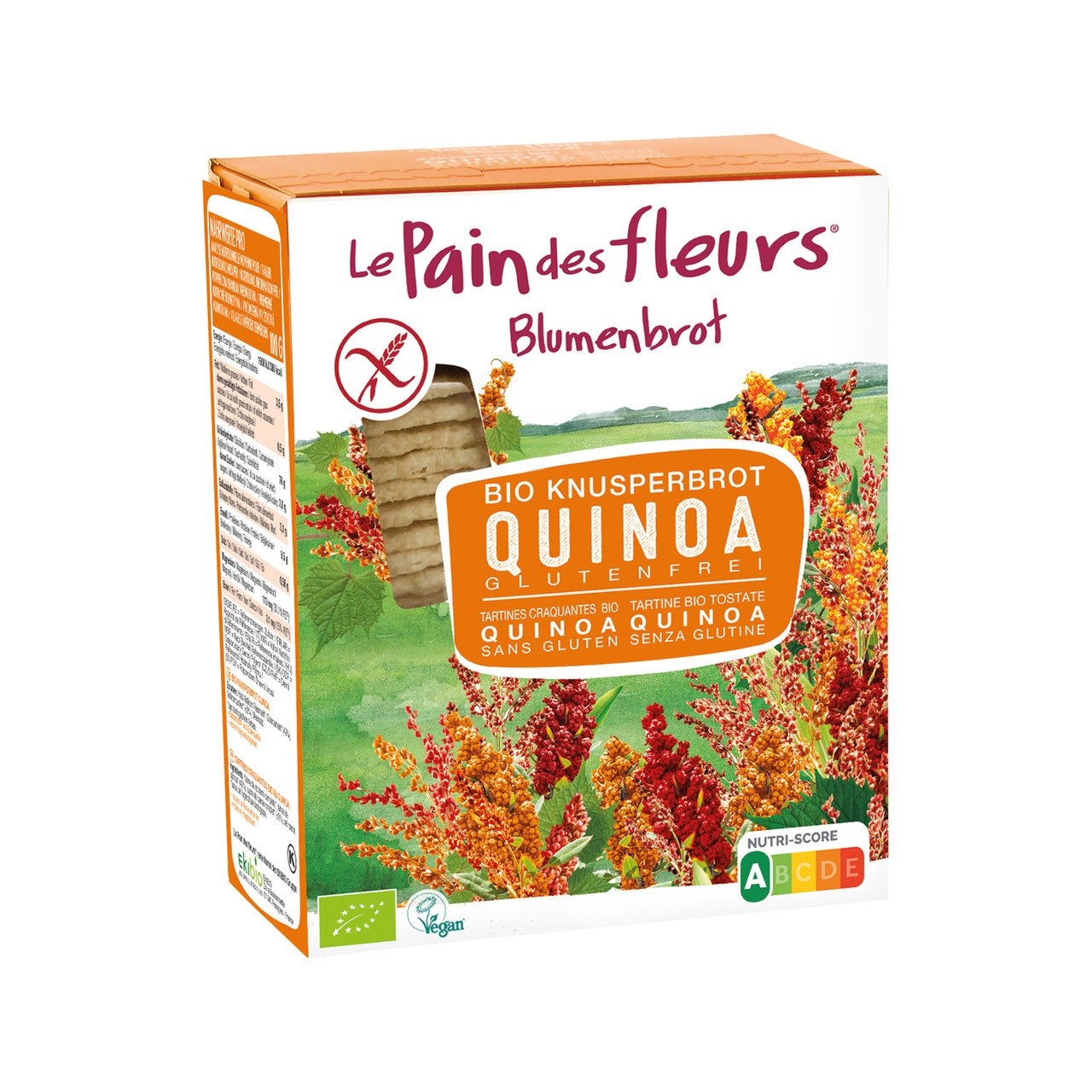 Le Pain des Fleurs Tartines craquantes au quinoa
