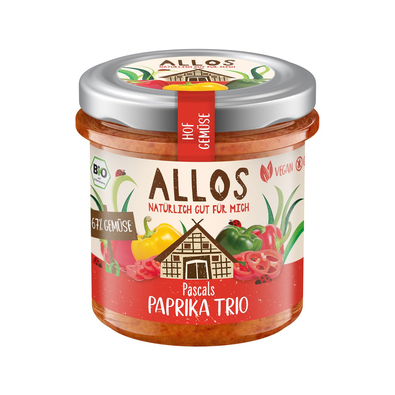 Allos Hofgemüse Pascals Paprika Trio