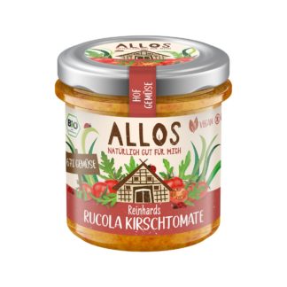 Allos Pâte à tartiner rucola tomate cerise